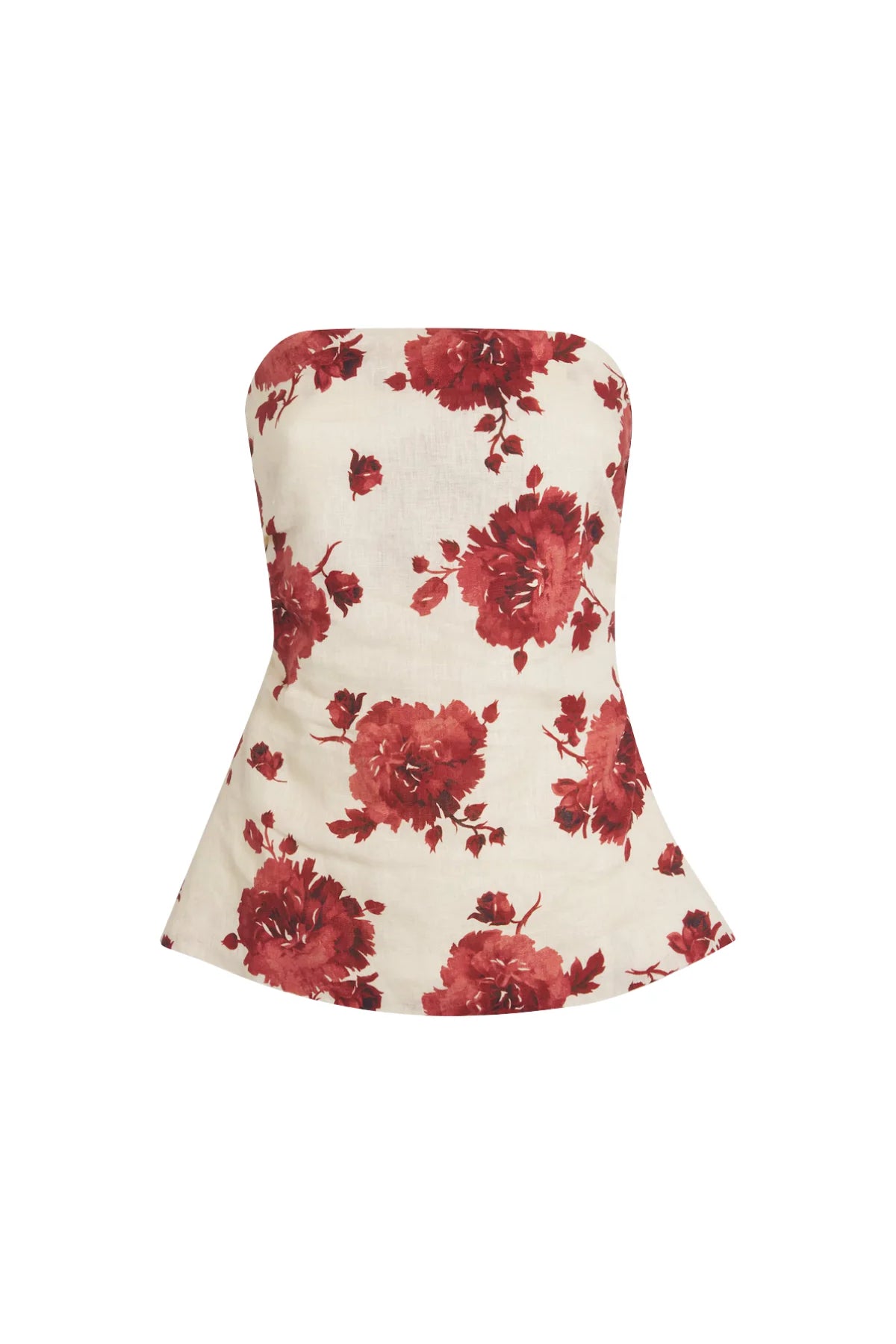 Alexa Top - Garnet Cecile Floral