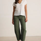 Brylie Twill Pant-Cypress