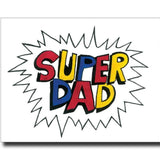 Super Dad Card by Janet Karp