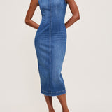 Esme Midi Dress - Blue Harbor