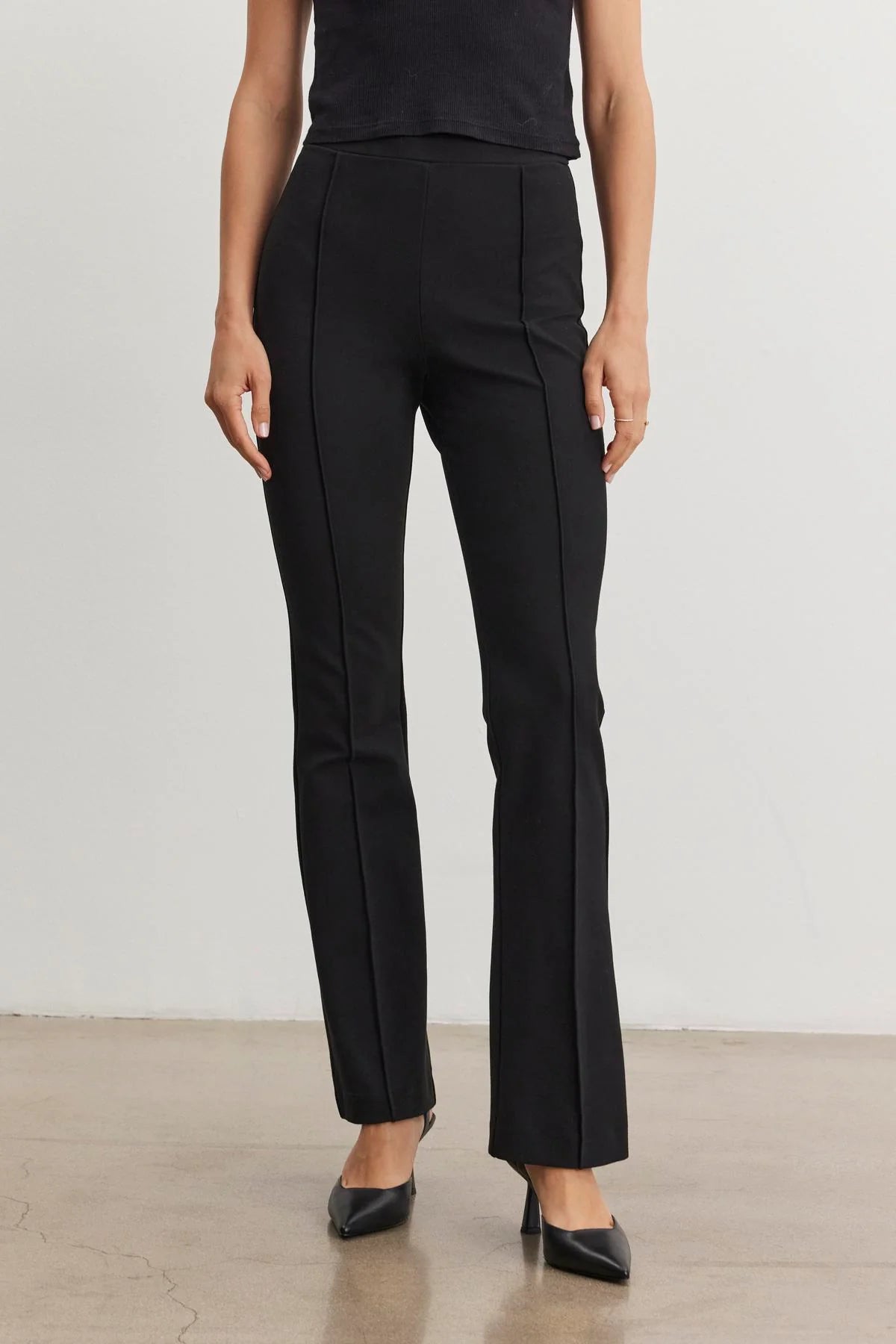 Albee Ponte Pant- Black