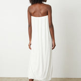 Audrina Jersey Dress- Ecru