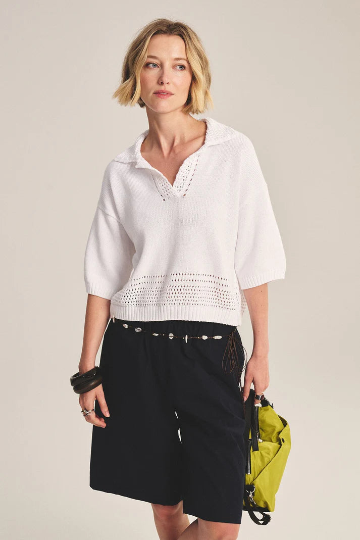 Winslow Sweater - White