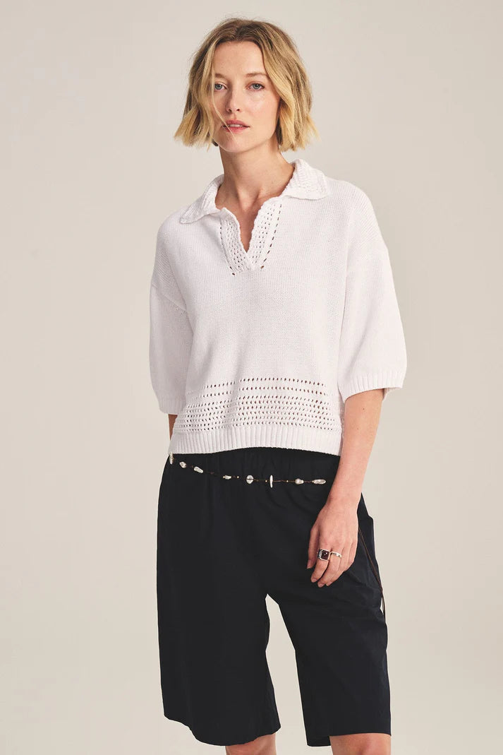 Winslow Sweater - White