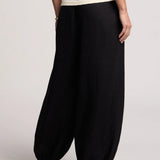 Camber Linen Pant - Black