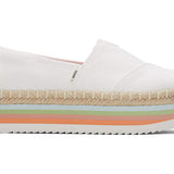 Alpargata High Platform - Rainbow/White