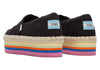 Alpargata High Platform - Rainbow/Black