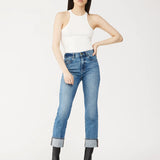 Patti Straight Vintage Ankle - Oasis Cuffed