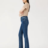 Patti Straight Vintage Split Hem - Skylark