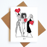 A Kind Heart BFF Card