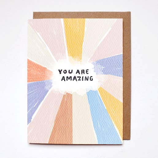 You Are Amazing Card