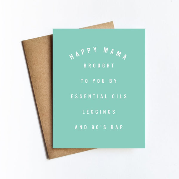 Oils Leggings Rap Card