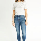 Giselle Mid Rise Skinny Jeans - Hot Springs