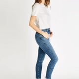Giselle Mid Rise Skinny Jeans - Hot Springs