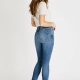 Giselle Mid Rise Skinny Jeans - Hot Springs