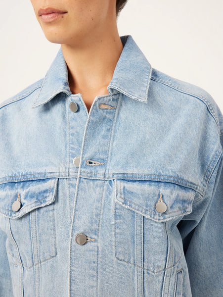 Eden Jacket Relaxed Vintage- Fountain