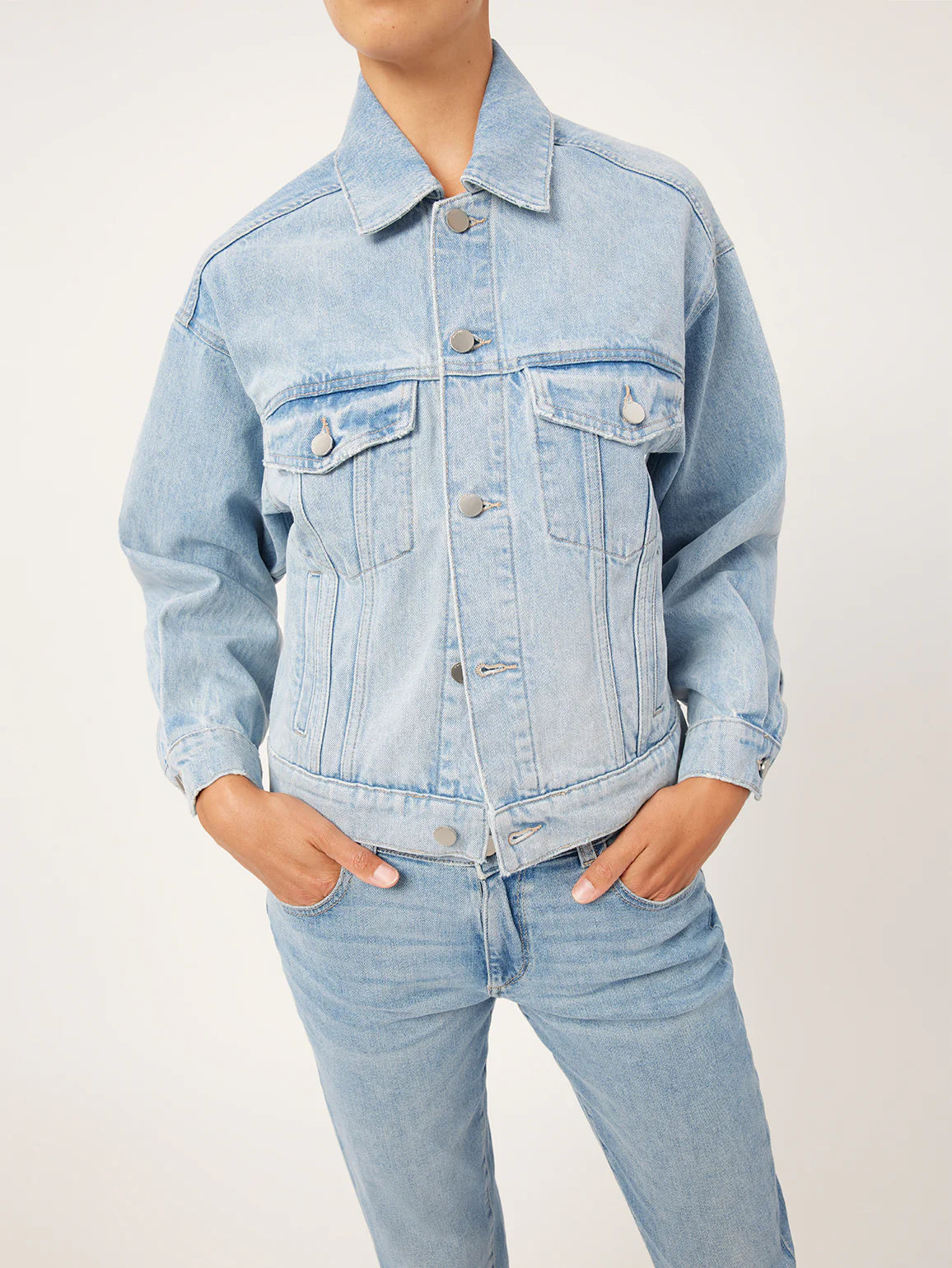 Eden Jacket Relaxed Vintage- Fountain