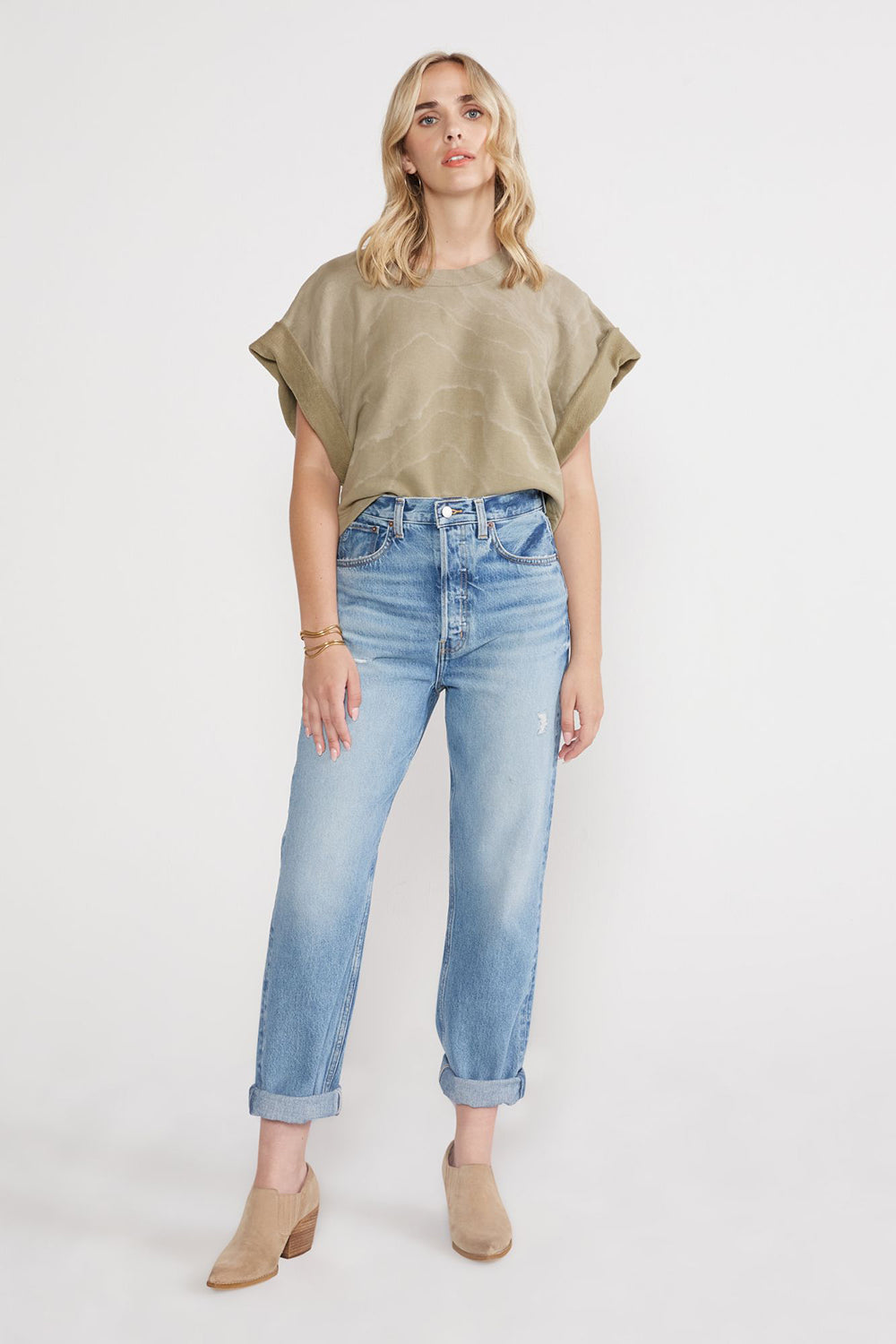 Bryce Pinch Waist Boyfriend - Canyon Reef