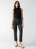 Carnaby Kick Crop- Onyx Check