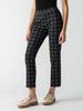 Carnaby Kick Crop- Onyx Check