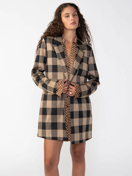Carly Coat- Connor Plaid