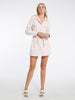 Suede Like Shirt Dress - Light Flamingo