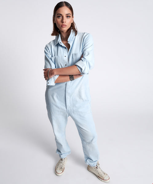 Paradise Jumpsuit- Classic Chambray