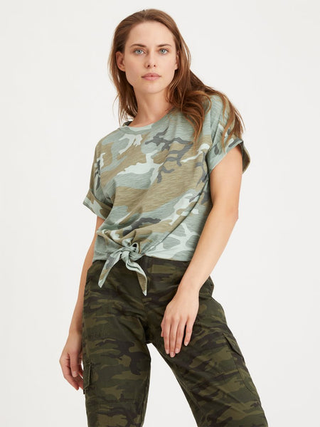 All Day Tie Tee - Desert Sage Camo