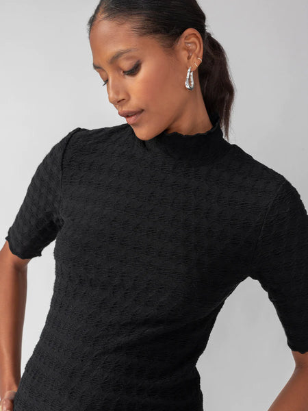 All The Time Mock Neck
