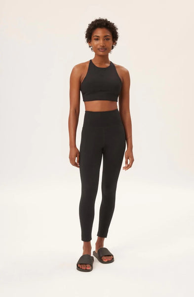 High Rise Compressive Legging - Black