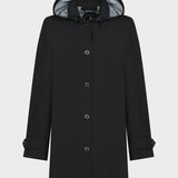 Grin Trench Coat - Black