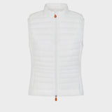 Giga Puffer Vest - White