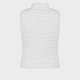 Giga Puffer Vest - White