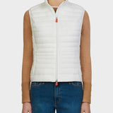 Giga Puffer Vest - White