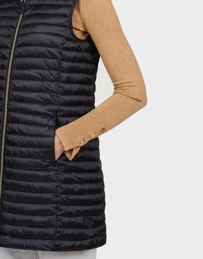 Iris Vest Long - Black