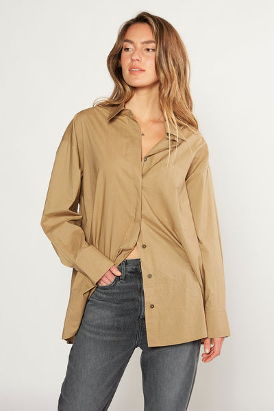 Holly Classic Shirt - Petrified Oak