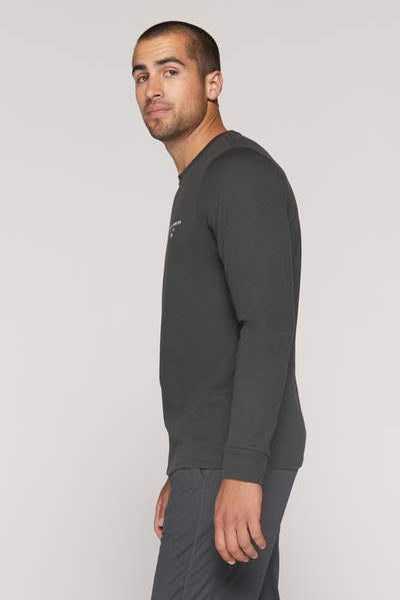 SG Men's LS Tee-Vintage Black