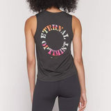 Optimist Muscle Tank- Vintage Black
