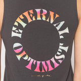 Optimist Muscle Tank- Vintage Black