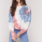 Mazzy Pullover - Seascape Spiral Tie Dye