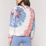 Mazzy Pullover - Seascape Spiral Tie Dye