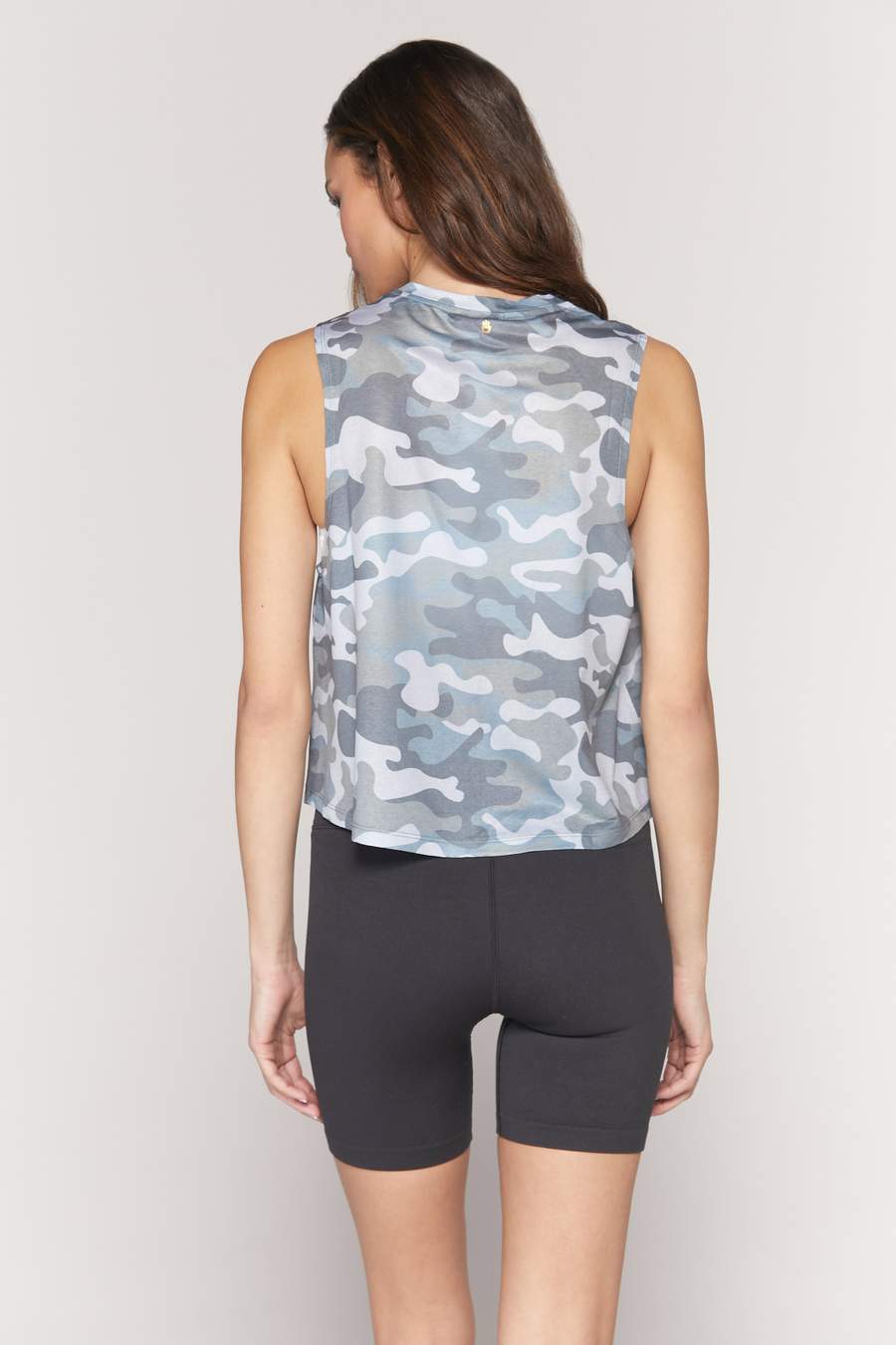 Varsity Crop Active Tank - Camo