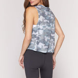 Varsity Crop Active Tank - Camo