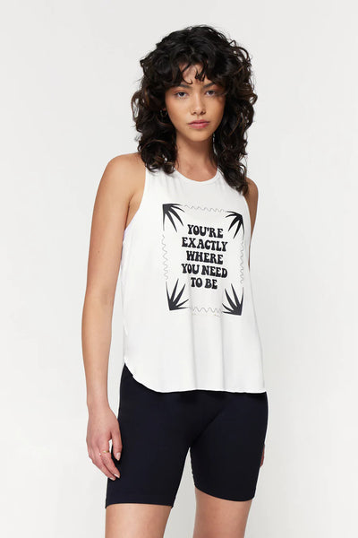 Need to Be Studio Active Tank - Stone