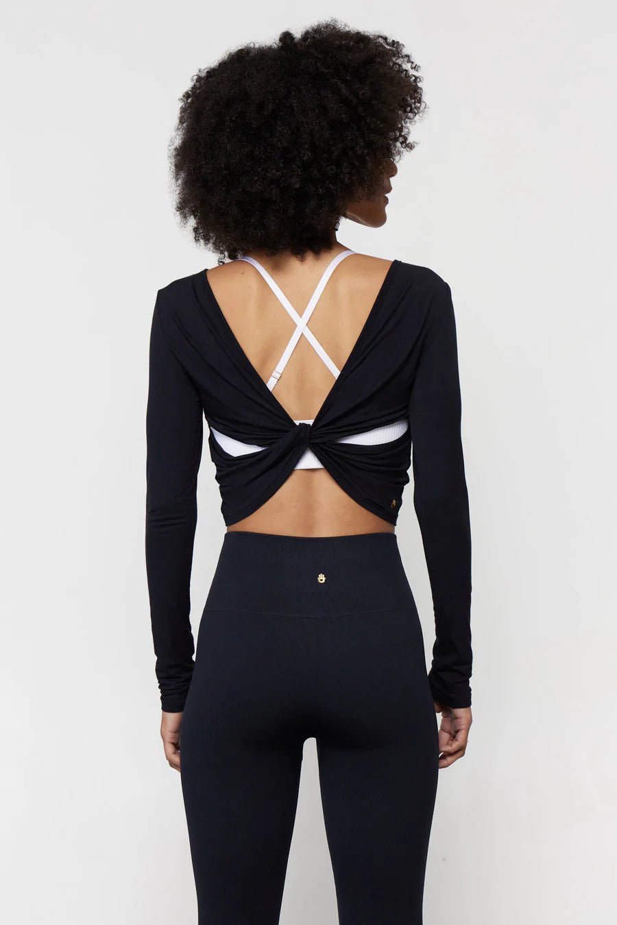 Femme Reversible LS Top-Black