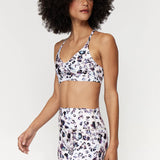 Studio Eco Jersey T-Back Bra - City Leopard