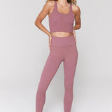 Metta Ribbed Legging-Coco