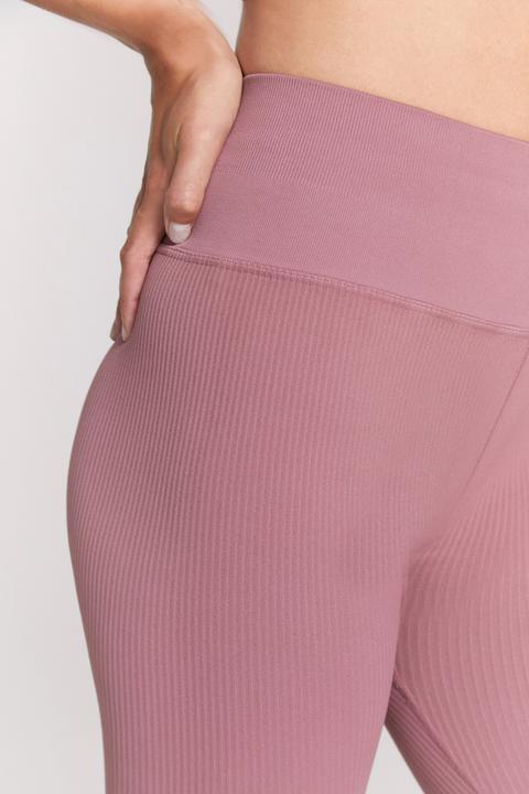 Metta Ribbed Legging-Coco