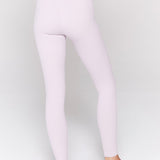 Metta Ribbed Legging-Rose Quartz