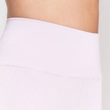 Metta Ribbed Legging-Rose Quartz